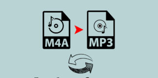 how to convert m4a to mp3