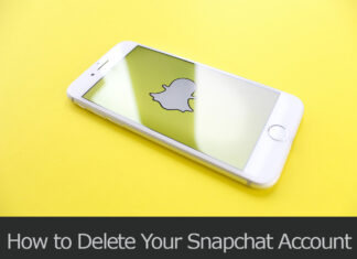 TechSaaz - how to delete your snapchat account