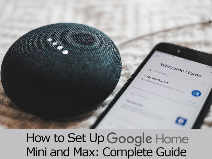 how to set up google home mini