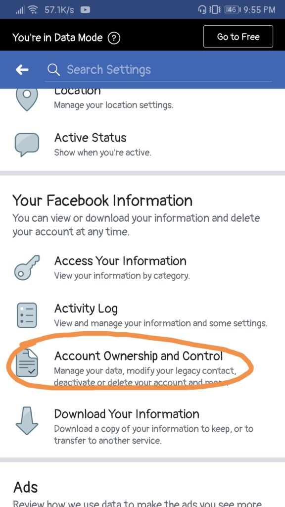 TechSaaz - how to delete your facebook account