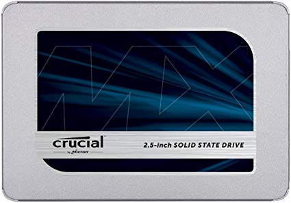 SSD: Crucial MX500 500GB 3D NAND SATA 2.5 Inch 