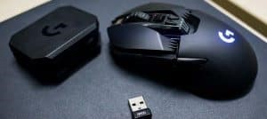 wireless mouse with battery