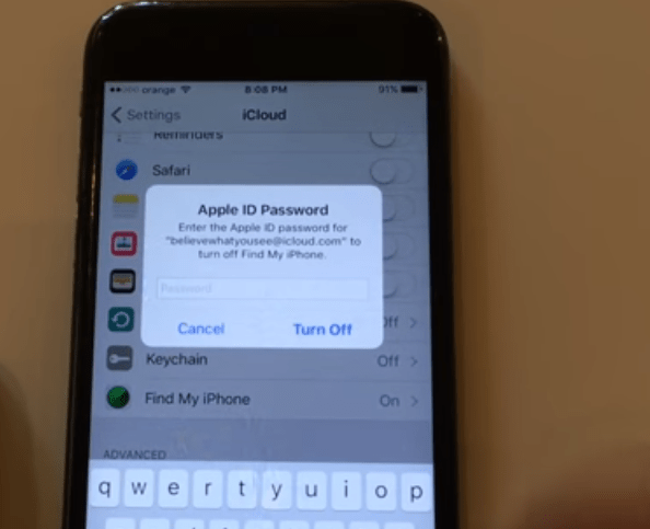 Turn Off Find My iPhone Without a Password